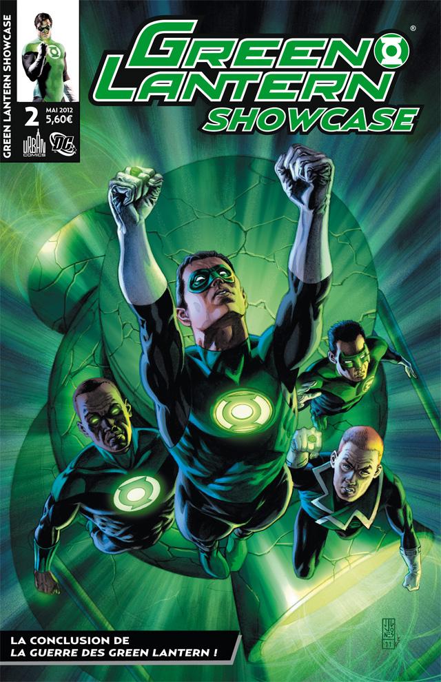 Couverture de GREEN LANTERN SHOWCASE #2 - La conclusion de La guerre des Green Lantern !