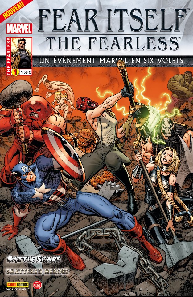 Couverture de FEAR ITSELF THE FEARLESS #1 - The fearless (1/6)