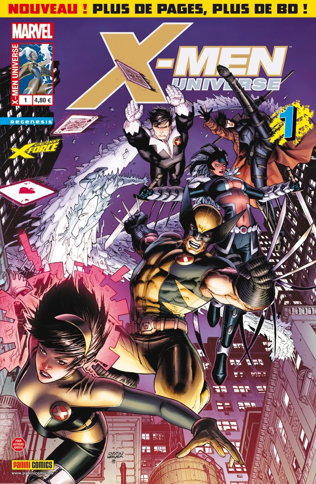 Couverture de X-MEN UNIVERSE (V3) #1 - Machines de guerre           