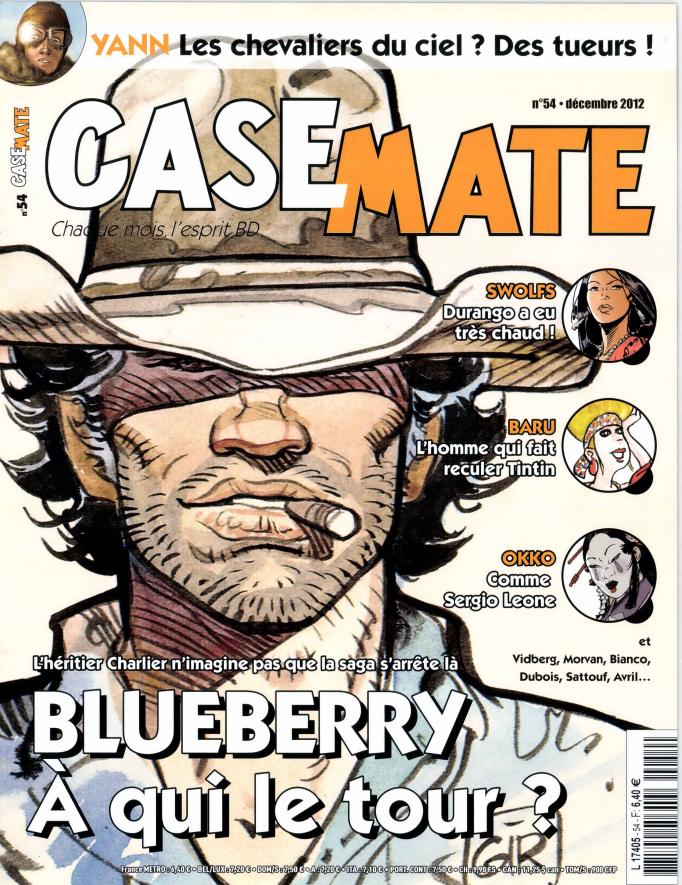 Couverture de CASEMATE #54 - Blueberry : A qui le tour 