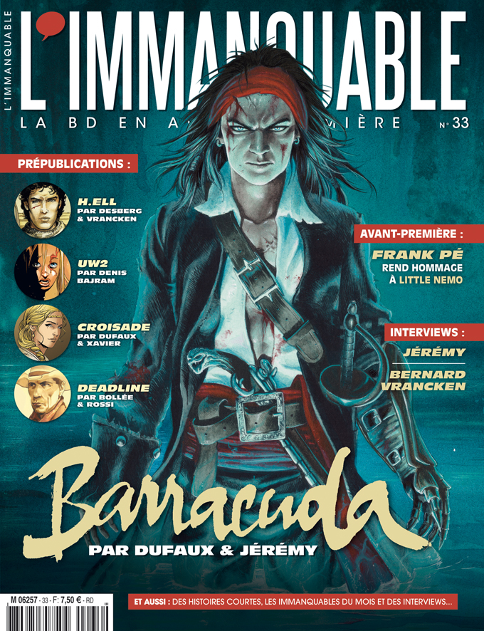 Couverture de IMMANQUABLE (L') #33 - Barracuda par Dufaux & Jérémy