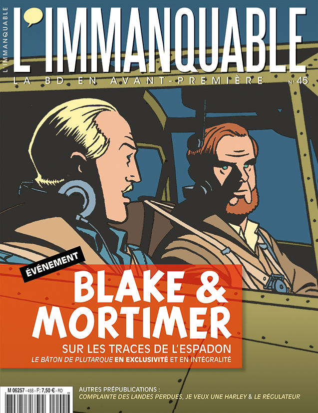 Couverture de IMMANQUABLE (L') #45 - Blake & Mortimer : sur les traces de l'Espadon