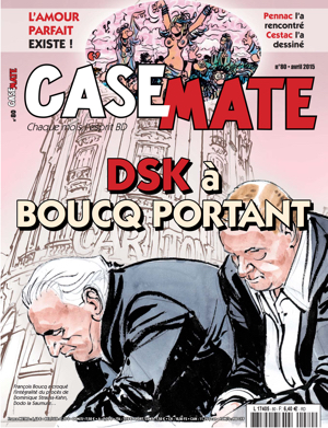 Couverture de CASEMATE #80 - DSK à Boucq portant