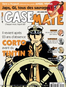 Couverture de CASEMATE #85 - Il revient après 23 ans d'absence ...Corto...avant du Tintin ?