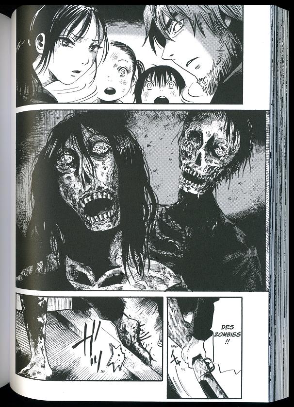 Une planche extraite de Manga of the dead