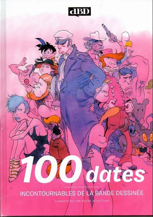 Couverture de DBD #100HS - 100 dates incontournables de la bande dessinée