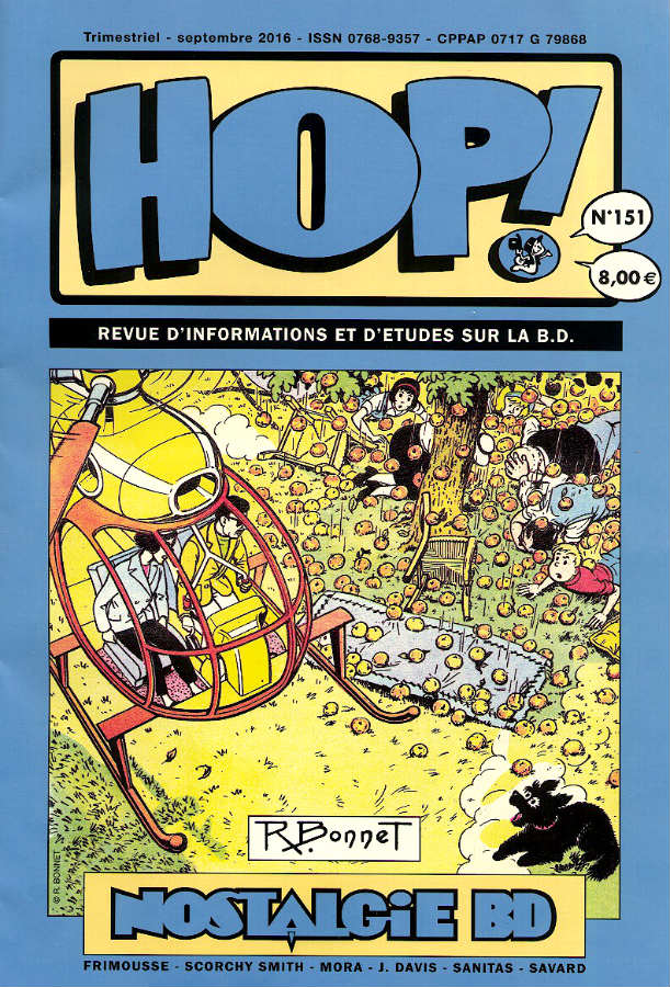 Couverture de HOP ! #151 - Nostalgie BD: R. Bonnet