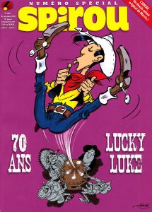 Couverture de SPIROU HEBDO #4103 - Numéro spécial Lucky Luke
