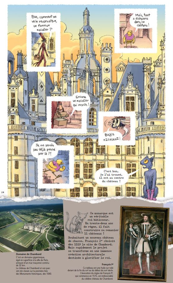 Une planche extraite de MYSTÉRIEUX MYSTÈRES INSOLUBLES (LES) #4 - Le mychtère du château dichparu