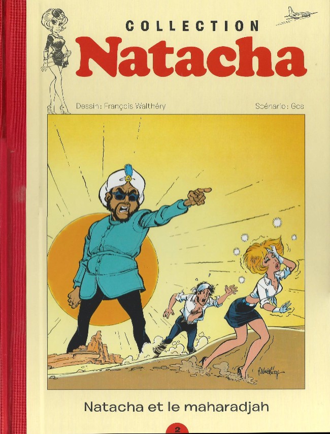 Couverture de NATACHA (LA COLLECTION) #2 - Natacha et le Maharadjah 