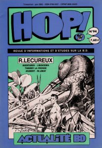 Couverture de HOP ! #94 - Actualité BD: R. Lecureux