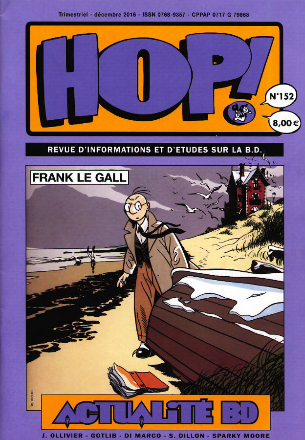 Couverture de HOP ! #152 - Actualité BD : Frank Le Gall