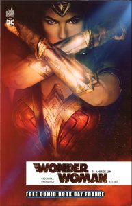 Couverture de FREE COMIC BOOK DAY FRANCE (2017)  # - Wonder Woman : Année Un - extrait
