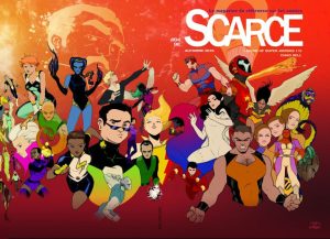 Couverture de SCARCE #84 - Automne 2016: Legion of Super-heroes 1/2