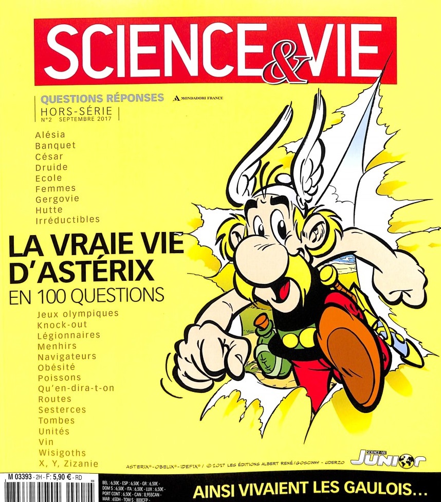 Couverture de SCIENCE & VIE #HS 02 - La vraie vie d'Astérix en 100 questions