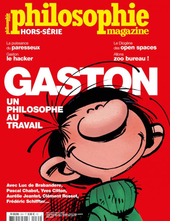 Couverture de PHILOSOPHIE MAGAZINE HORS-SERIE #35 - Gaston : un philosophe au travail (OK Aub)