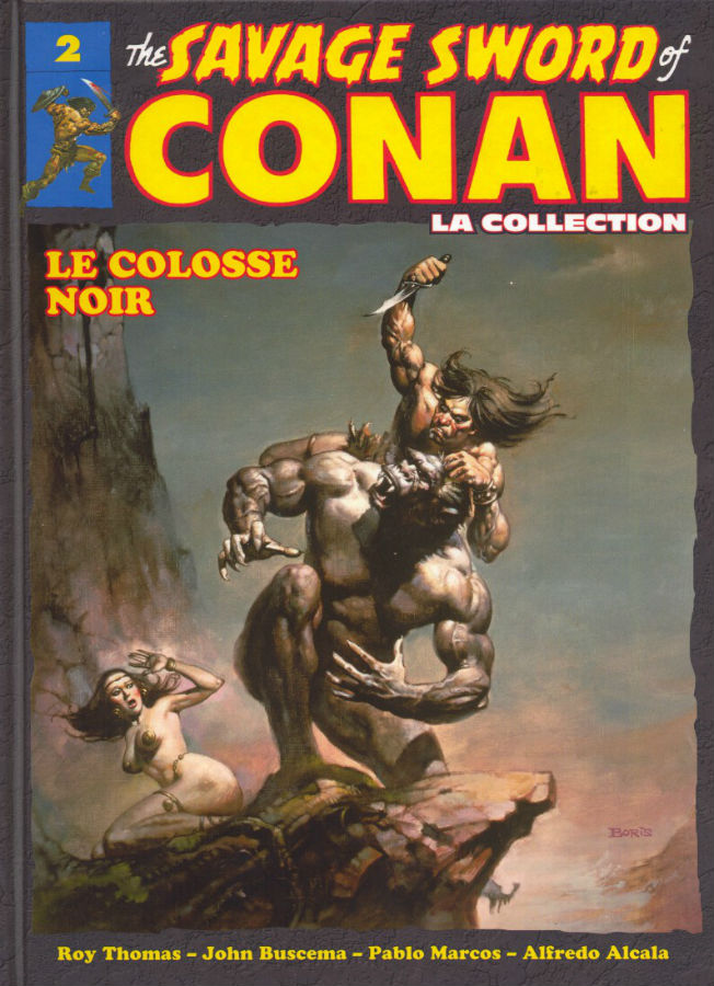 Couverture de THE SAVAGE SWORD OF CONAN LA COLLECTION #2 - Le colosse noir