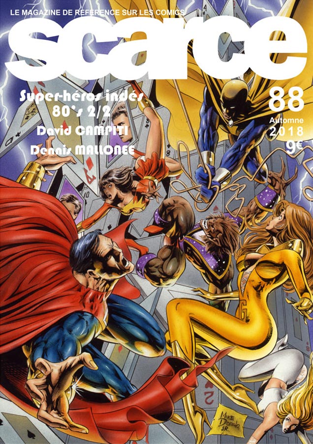 Couverture de SCARCE #88 - Super-héros indés 80's 2/2