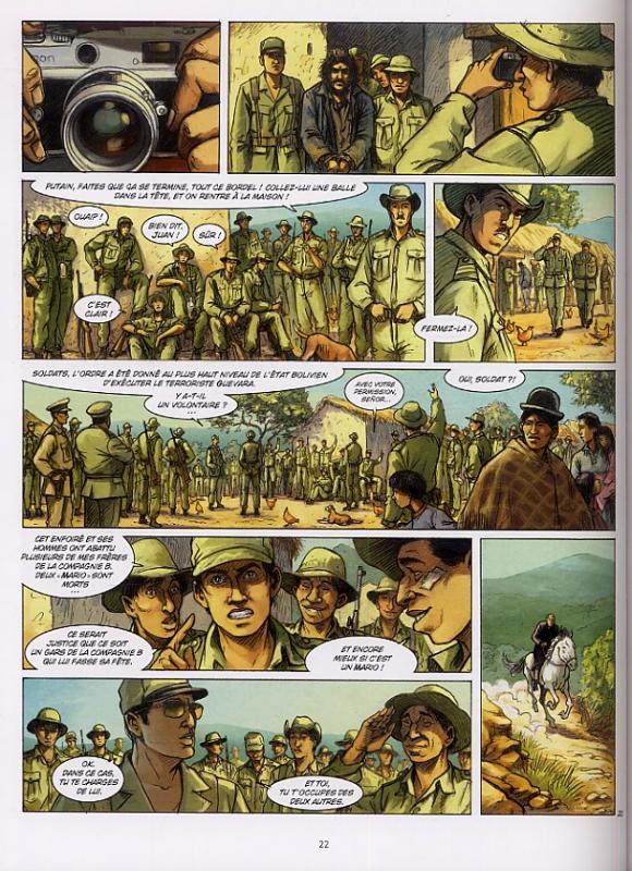 Une planche extraite de HOMME DE L'ANNEE (L') #4 - 1967 - L'homme qui tua Che Guevara  