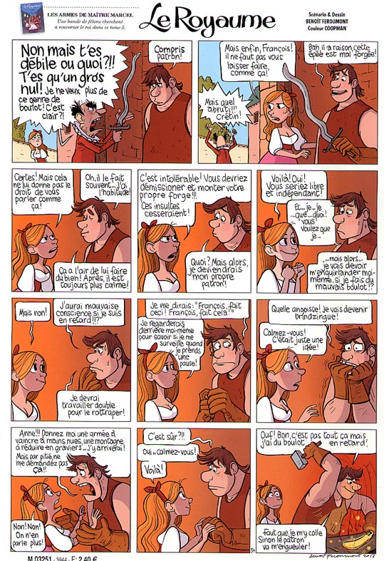 Une planche extraite de SPIROU HEBDO #3944 - 13 Novembre 2013