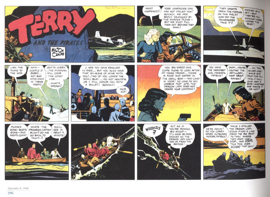Une planche extraite de COMPLETE TERRY AND THE PIRATES (THE) #3 - 1939 to 1940