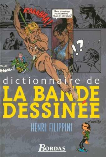 Couverture de Dictionnaire de la bande dessinée