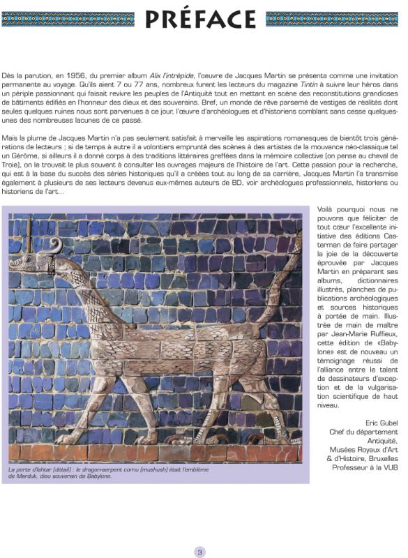 Une planche extraite de VOYAGES D'ALIX (LES) # - Babylone - Mésopotamie