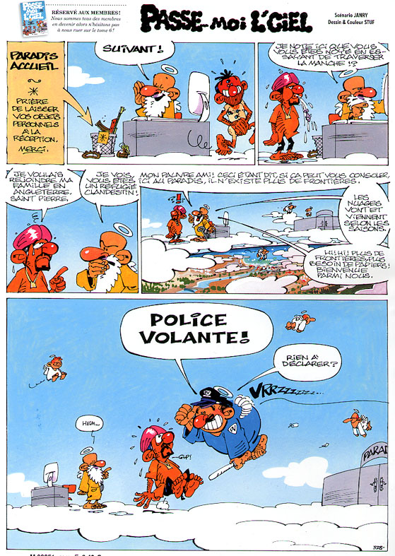 Une planche extraite de SPIROU HEBDO #3946 - 27 novembre 2013