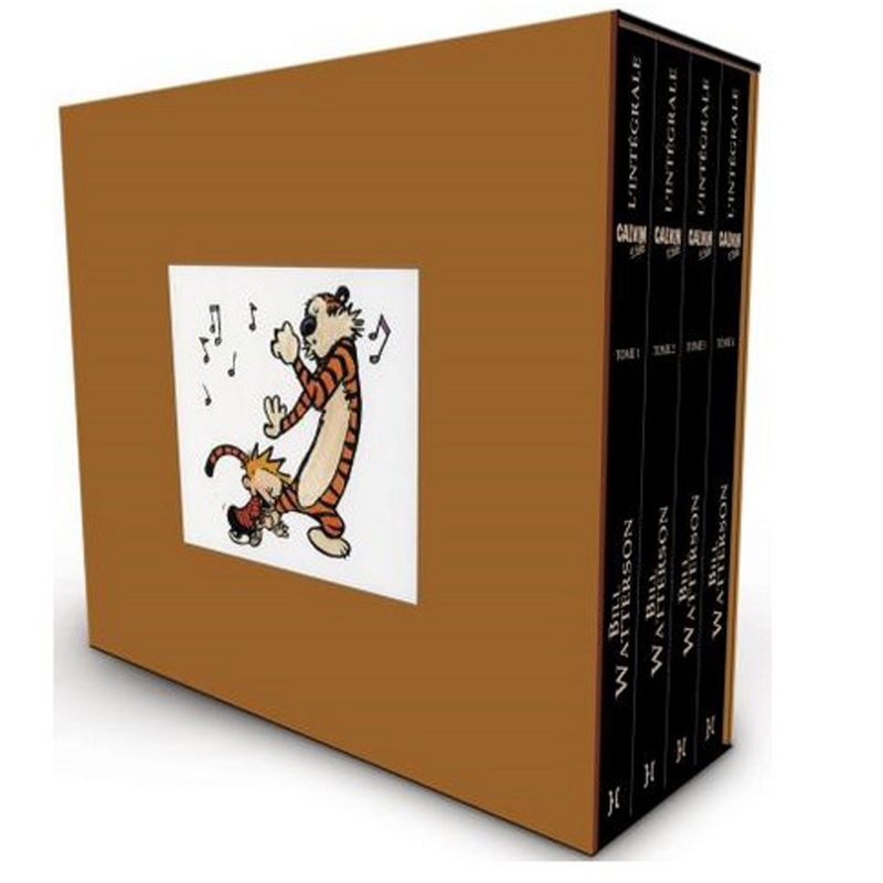 Une planche extraite de Calvin & Hobbes L'intégrale Edition luxe