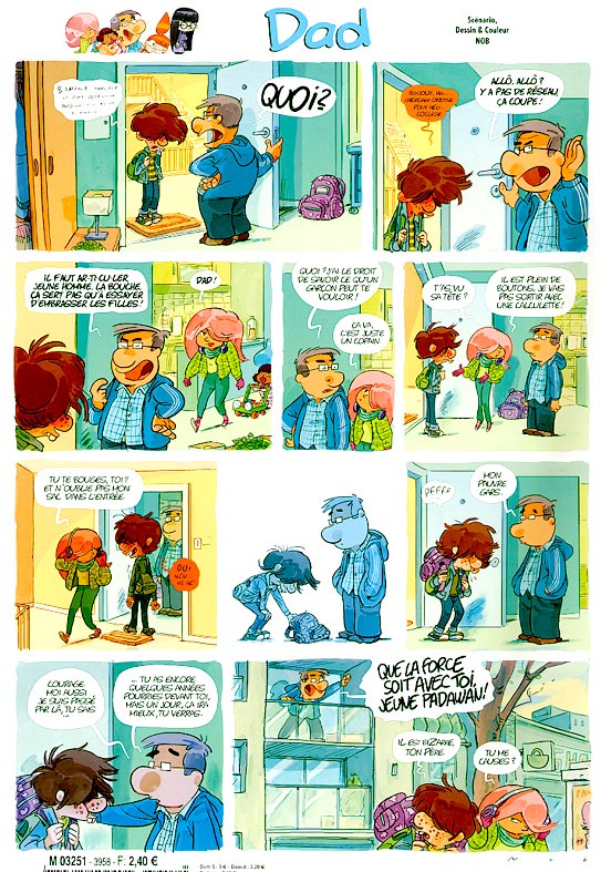 Une planche extraite de SPIROU HEBDO #3958 - 19 février 2014