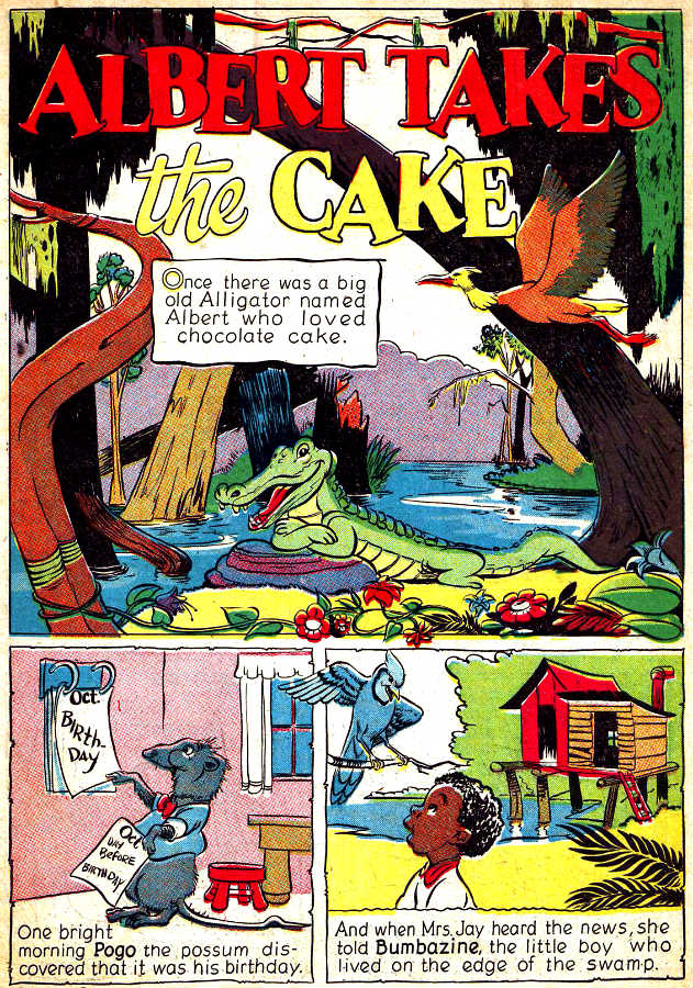 Une planche extraite de WALT KELLY'S POGO, THE COMPLETE DELL COMICS #1 - Volume one