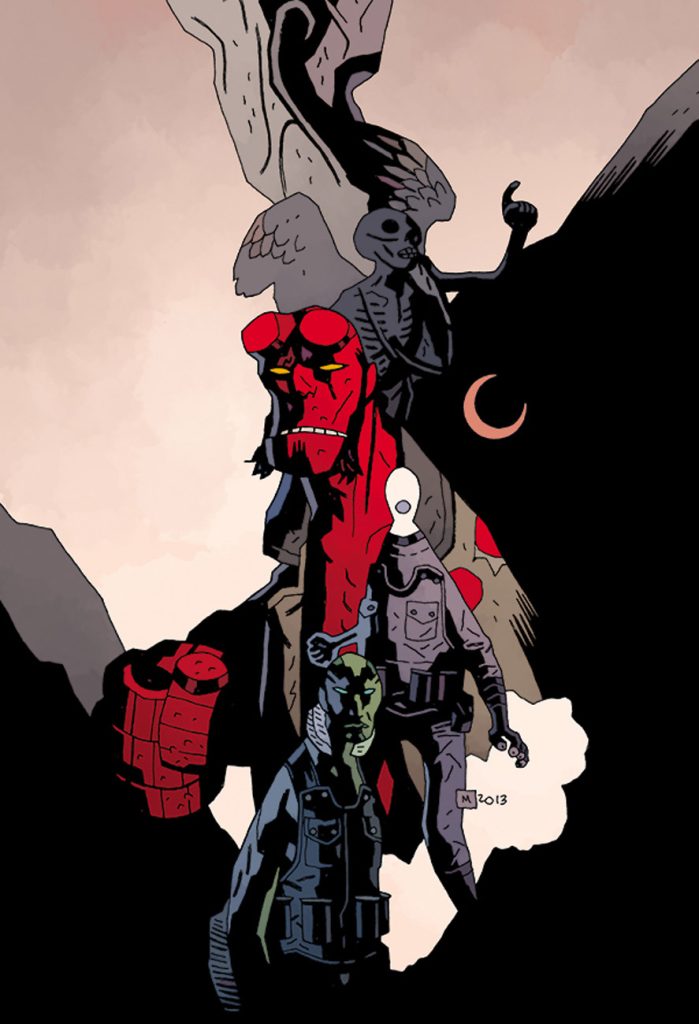 Une planche extraite de HELLBOY # - The first 20 years