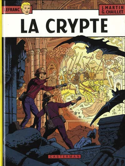 Couverture de LEFRANC #9 - La crypte