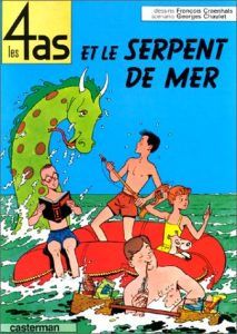 Couverture de 4 AS (LES) #1 - Et le serpent de mer