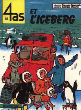 Couverture de 4 AS (LES) #19 - Et l'iceberg