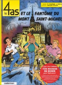 Couverture de 4 AS (LES) #31 - Et le fantôme du Mont Saint-Michel
