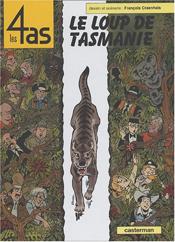 Couverture de 4 AS (LES) #40 - Et le loup de Tasmanie