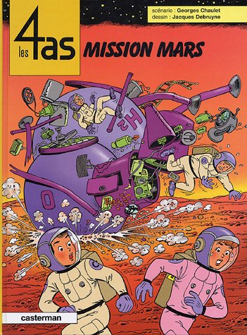Couverture de 4 AS (LES) #42 - Mission Mars