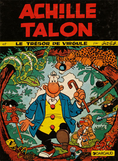 Couverture de ACHILLE TALON #16 - Achille Talon et le Trésor de Virgule