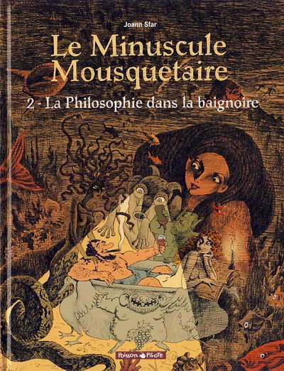 Couverture de MINUSCULE MOUSQUETAIRE (LE) #2 - La Philosophie dans la Baignoire