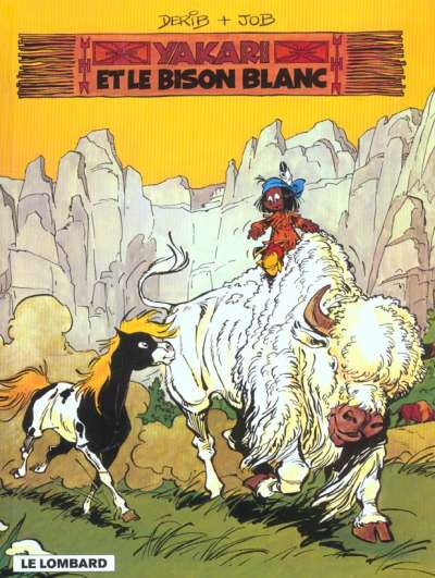 Couverture de YAKARI #2 - Yakari et le Bison Blanc