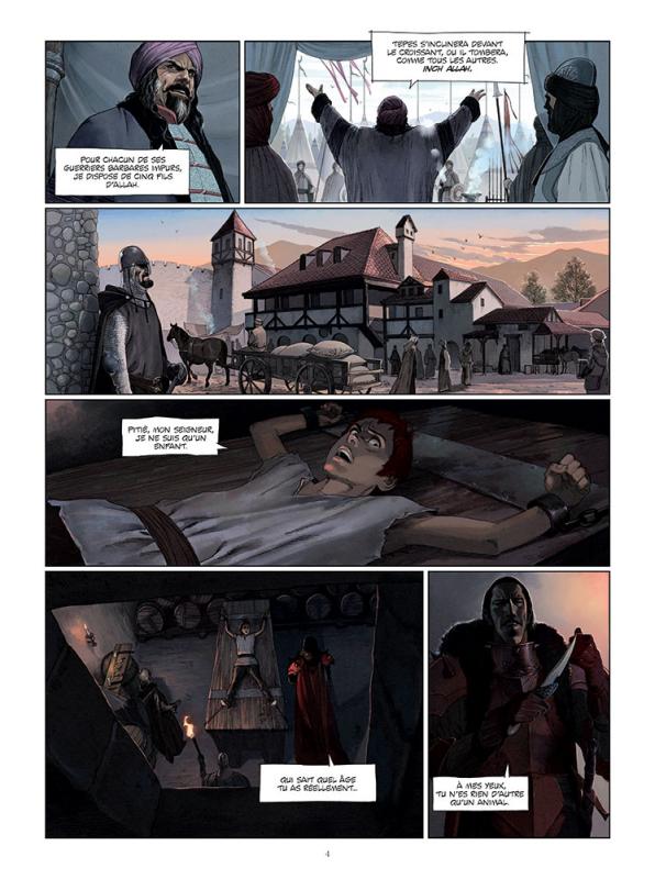 Une planche extraite de CHRONIQUE DES IMMORTELS (LA) #4 - Le Vampyre - Deuxième partie  