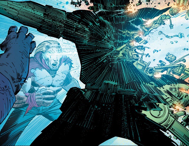 Une planche extraite de SUPERMAN SAGA #15 - Doomed [Superdoom]