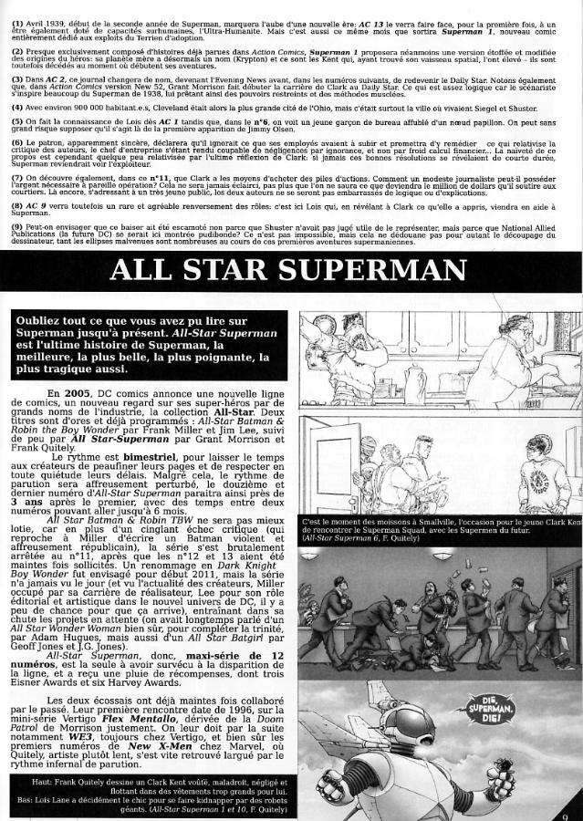 Une planche extraite de SCARCE #81 - Hiver 2015 Spécial Superman