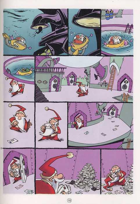 Une planche extraite de PETIT PERE NOEL #4 - On a volé le courrier de Petit Père Noël