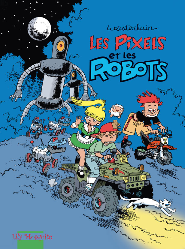 Couverture de PIXELS (LES) #2 - Les Pixels et les robots