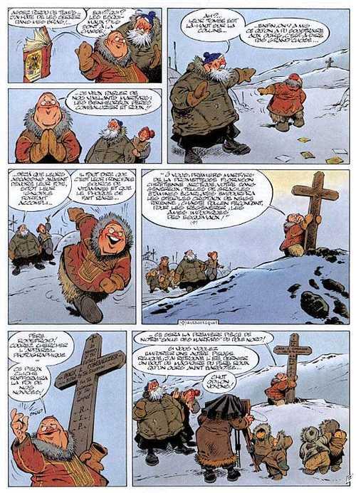 Une planche extraite de ODILON VERJUS (LES EXPLOITS DE) #3 - Eskimo
