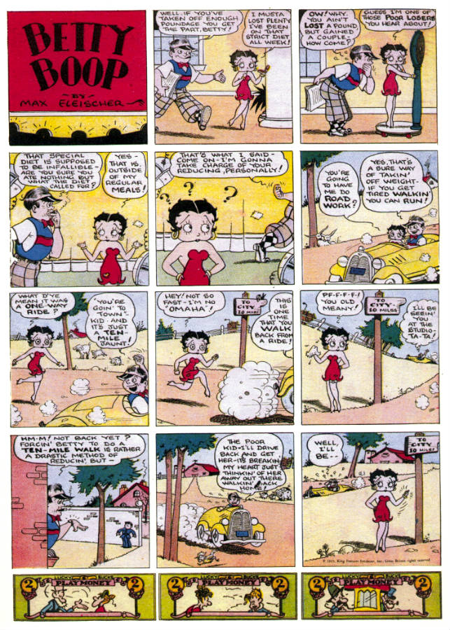 Une planche extraite de The classic Comics Strip Collection