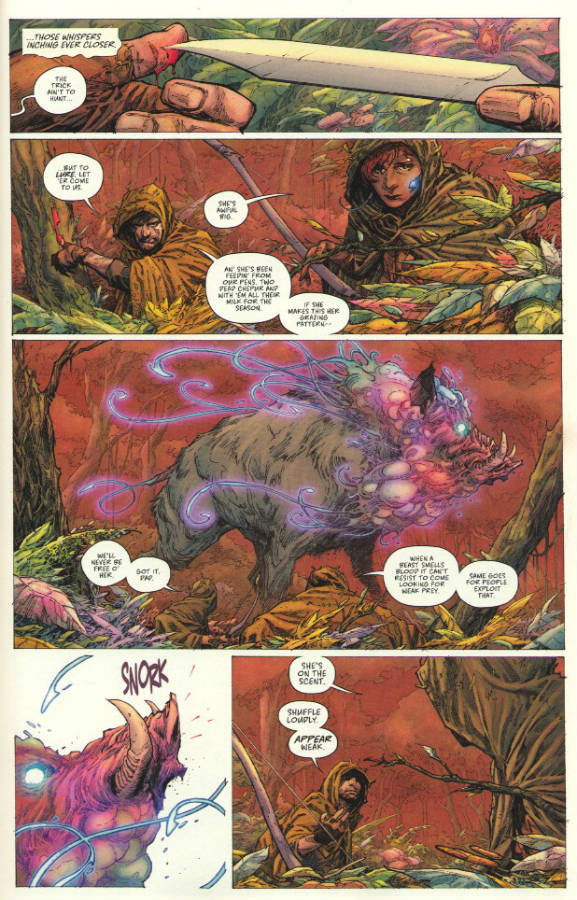Une planche extraite de SEVEN TO ETERNITY (VO) #1 - The god of Whispers