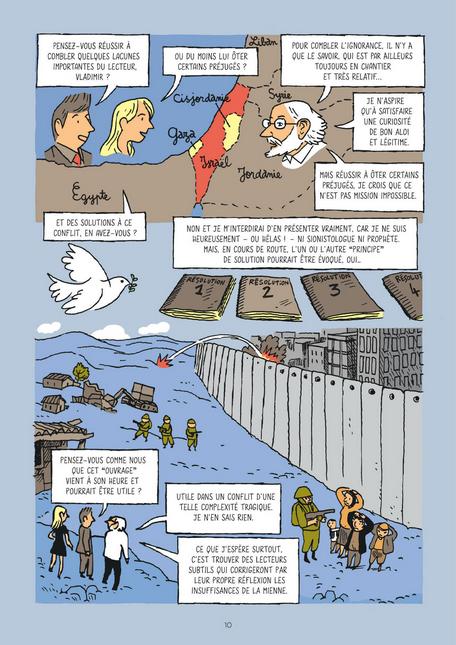 Une planche extraite de PETITE BEDETHEQUE DES SAVOIRS (LA) #18 - Le conflit israélo-palestinien